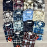 Wood Machine Oxford Checked Shirt