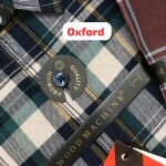 Wood Machine Oxford Checked Shirt