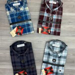 Wood Machine Oxford Checked Shirt