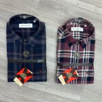 Wood Machine Oxford Checked Shirt