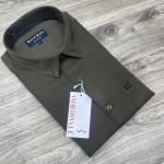 Word wale satin shirt