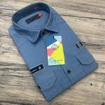 S Squere Double pocket  shirt