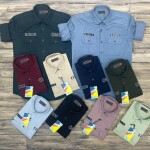 S Squere Double pocket  shirt