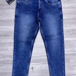 Wood machine Ankle Fit Jeans