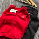 logoff zipper hoodies