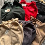 logoff zipper hoodies
