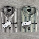 logoff brushing twill checks shirt