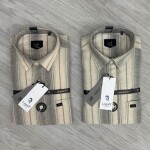 logoff brushing twill checks shirt