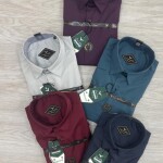 Black letter imported satin shirts