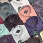 Black letter imported satin shirts