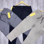 black letter track pant