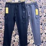 black letter track pant