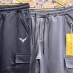 black letter track pant