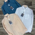 chain craft linen shirt