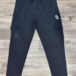 logoff terry cargo track pant