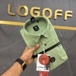 logoff twill double pocket shirt