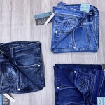 Wood machine Ankle Fit Jeans