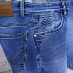 Wood machine Ankle Fit Jeans