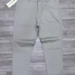 black letter ankle fit cotton pant