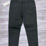 black letter ankle fit cotton pant