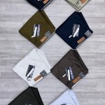 Wood machine Ankle Fit cotton pant