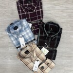 logoff imported checks shirt