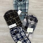 logoff imported checks shirt