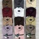 black letter linen shirt