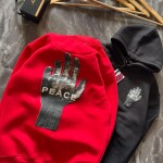 logoff premium printed hoodies