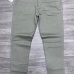 black letter big size cotton pant