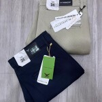 black letter big size cotton pant