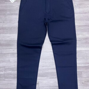 black letter big size cotton pant
