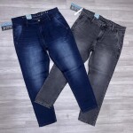 Wood machine Ankle Fit Jeans