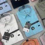 logoff cotton oxford shirt