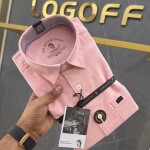 logoff cotton oxford shirt
