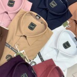 LOGOFF COTTON OXFORD LYCRA SHIRT