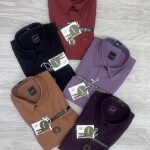 LOGOFF COTTON OXFORD LYCRA SHIRT