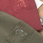 LOGOFF half sleeve oxford lycra shirt