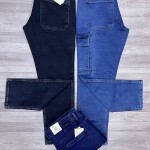 chain craft single side cargo jeans pant