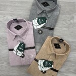 black letter imported linen shirt