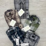 logoff imported checks shirt