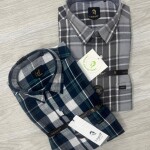 logoff imported checks shirt