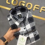 logoff imported checks shirt