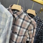 logoff imported checks shirt