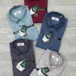 Black letter imported satin shirts