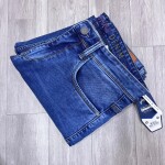 Wood machine Ankle Fit Jeans