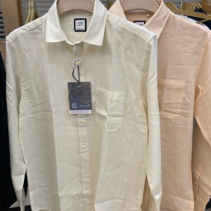 chain craft linen shirt