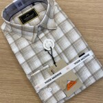 wood machine cotton linen shirt