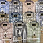 wood machine cotton linen shirt