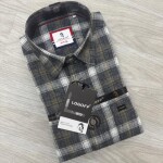 logoff linen checks shirt